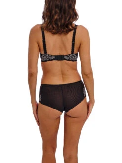 Wacoal Lace Perfection Contour Bra - Black/Ivory -FREYA Shop braforme wacoal lace perfection WE135004 BAI 3b