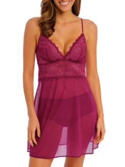 Wacoal Lace Perfection Chemise -FREYA Shop braforme wacoal lace 20perfection 135009 rem front