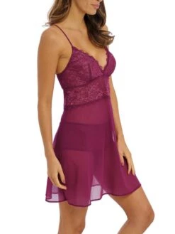 Wacoal Lace Perfection Chemise -FREYA Shop braforme wacoal lace 20perfection 135009 rem side