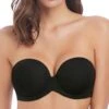 Wacoal Red Carpet Strapless Bra - Black -FREYA Shop braforme wacoal lingerie bra wa854119 blk f2