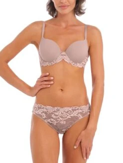 Wacoal Instant Icon Contour Underwired Bra - Café Au Lait -FREYA Shop braforme wacoal lingerie instant icon bra wa853322 286 full