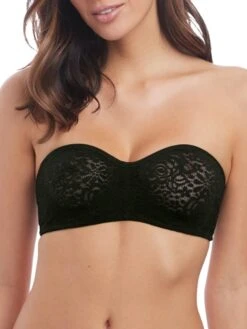 Wacoal Halo Lace Strapless Bra - Black