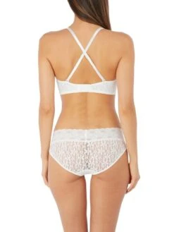 Wacoal Halo Lace Strapless Bra - Ivory -FREYA Shop braforme wacoal lingerie strapless wa854205 whe b3