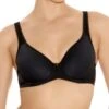Wacoal Basic Beauty Contour Spacer Bra - Black -FREYA Shop braforme wacoal lingerie wa853192 blk f