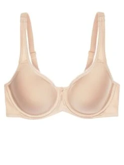 Wacoal Basic Beauty Contour Spacer Bra - Nude -FREYA Shop braforme wacoal lingerie wa853192 nue cut