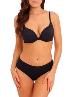 Wacoal Ines Secret Push Up Bra - Black -FREYA Shop braforme wacoal lingerie we601009 we601014 we601055 ines secret black full