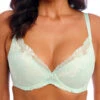 Wacoal Most Divine Plunge Bra - Eau-de-nil -FREYA Shop braforme wacoal most divine WE601402 EUL f