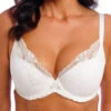 Wacoal Most Divine Plunge Bra - White -FREYA Shop braforme wacoal most divine WE601402 WHE f