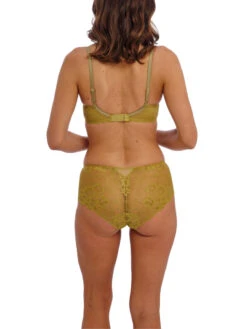 Wacoal Natsuki Lace Underwire Bra - Antique Gold -FREYA Shop braforme wacoal natsuki lace WE601301 AND 2b