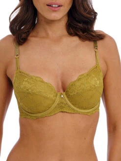 Wacoal Natsuki Lace Balcony Bra - Antique Gold