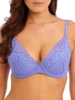 Wacoal Raffine Plunge Bra - Bluebell