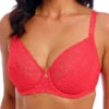 Wacoal Raffine Underwire Bra - Hibiscus -FREYA Shop braforme wacoal raffine WE148001 HIS f