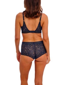 Wacoal Raffine Bralette - Ink -FREYA Shop braforme wacoal raffine WE148008 INK 2b