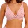 Wacoal Raffine Bralette - Silver Pink -FREYA Shop braforme wacoal raffine WE148008 SIP f
