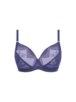 Wacoal Sensu Lace Underwire Bra - Dark Azure 12 Wacoal Sensu Lace Underwire Bra - Dark Azure -FREYA Shop braforme wacoal sensu lace WE601201 DAU c