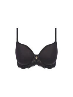 Wacoal Vivid Attraction Contour Bra - Black -FREYA Shop braforme wacoal vivid attraction WA853384 BLK c
