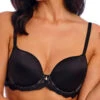 Wacoal Vivid Attraction Contour Bra - Black 1 Wacoal Vivid Attraction Contour Bra - Black -FREYA Shop braforme wacoal vivid attraction WA853384 BLK f