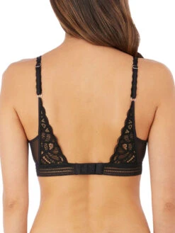 Wacoal Raffine Bralette - Black -FREYA Shop braforme wacoal we148008 blk b