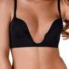 Wonderbra Ultimate Silhouette Plunge Bra - Black -FREYA Shop braforme wonderbra w00j5 ultimate silhouette plunge bra black 001 f