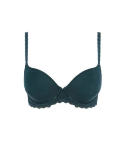 Wacoal Raffine Underwired Contour Bra - Emerald -FREYA Shop braforme 20 20we148004 emd wacoal lingerie raffine emerald underwired contour bra p