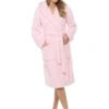 Fleece Hooded Robe -FREYA Shop braforme 20nightwear 20dressing 20gown 20print 20 20ln1191 pink f 7785636f b387 43a4 8155 1de65471e7f0