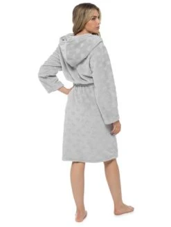 Hooded Robe -FREYA Shop braforme 20nightwear 20dressing 20gown 20print 20 20ln1397 grey b 2b97e9cd 34db 497f b523 36fcd4af9a6f