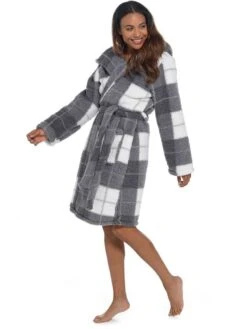 Hooded Robe -FREYA Shop braforme 20nightwear 20ln1684 20dressing 20gown 20grey f 20 2 6678d47f adc2 4c97 8cdb 2b068996c4c8