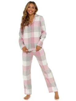 Plaid Pyjama Set -FREYA Shop braforme 20nightwear 20pink 20check 20ln1432 f e214b462 4a23 4ef9 bd3e d4a7249dea9d
