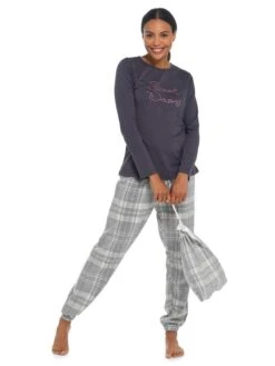 Pyjama Set With Gift Bag 33 Pyjama Set With Gift Bag -FREYA Shop braforme 20nightwear 20pj 20set 20plaid 20check 20 20grey f fee13b49 460f 4d13 b2b4 c98686f06887