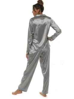 Satin Pyjama Set -FREYA Shop braforme 20nightwear 20satin 20pj 20set 20ln1639 20silver b b63a9917 b390 4039 8120 f9fdb27a0b4a