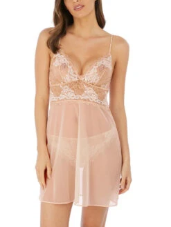 Wacoal Lace Perfection Chemise -FREYA Shop braforme 20we135009 cac primary wacoal lingerie lace perfection cafe creme chemise f