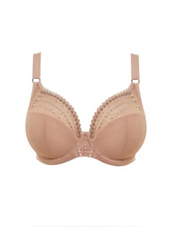 ELOMI Matilda Plunge Bra - Café Au Lait -FREYA Shop braforme elomi matilda bra el8900 cat cafe au lait lingerie p