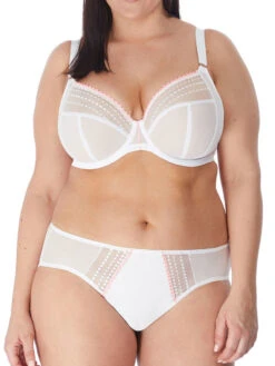 ELOMI Matilda Plunge Bra - White -FREYA Shop braforme elomi matilda bra el8900 whe white lingerie full