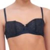 Chantelle Day To Night Half Cup Bra - Deep Grey -FREYA Shop brafrome chantelle lingerie c15f50 0fe f