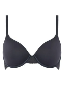 Chantelle Day To Night T-Shirt Bra - Deep Grey -FREYA Shop brafrome chantelle lingerie c15f60 0fe cut