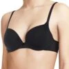 Chantelle Essentiall Extra Push-Up Bra - Black -FREYA Shop chantelle 20essentiall 20c15g20 20011 20black 20f