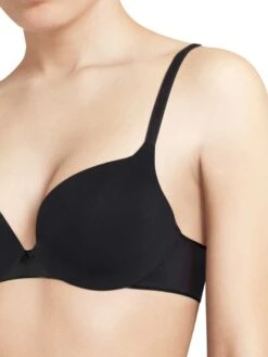 Chantelle Essentiall Extra Push-Up Bra - Black -FREYA Shop chantelle 20essentiall 20c15g20 20011 20black 20s