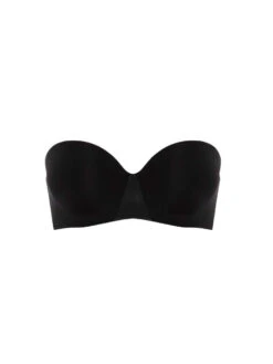 Chantelle Essentiall Bandeau T-Shirt Bra - Black -FREYA Shop chantelle 20essentiall 20c15g50 20011 20black 20p