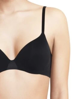 Chantelle Essentiall Covering T-Shirt Bra - Black -FREYA Shop chantelle 20essentiall 20c15g60 20011 20black 20s