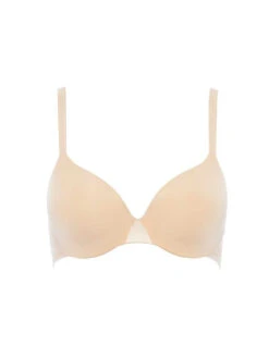 Chantelle Essentiall Covering T-Shirt Bra - Golden Beige -FREYA Shop chantelle 20essentiall 20c15g60 2001n 20golden 20beige 20p