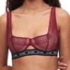 Chantelle No Icons Underwired Bra - Raspberry -FREYA Shop chantelle 20x 20no 20icons 20t00c10 20020 20raspberry 20f