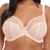 ELOMI Charley Stretch Plunge Bra - Ballet Pink -FREYA Shop charley ballet pink plunge bra front
