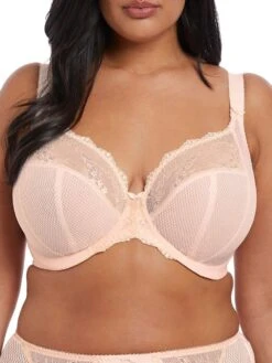 ELOMI Charley Stretch Plunge Bra - Ballet Pink