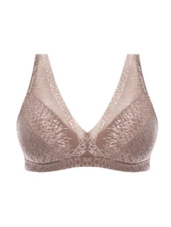 FANTASIE Envisage Bralette - Taupe -FREYA Shop envisage taupe non wired bralette fl6913 cutout
