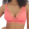 FREYA Erin Bralette - Hot Coral 2 FREYA Erin Bralette - Hot Coral -FREYA Shop erin hot coral non wired bralette aa3233 f