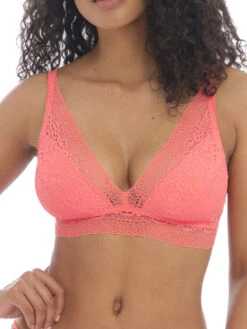 FREYA Erin Bralette - Hot Coral
