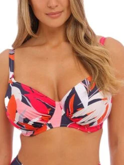 FANTASIE Almeria Gathered Full Cup Bikini Top - Multi