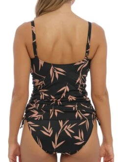 FANTASIE Luna Bay Twist Front Tankini - Lacquered Black -FREYA Shop fantasie 20luna 20bay 20swimwear 20fs502454lak 20b