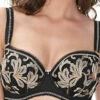 FANTASIE Sofia Half Cup Bra - Black -FREYA Shop fantasie sophia half cup bra black 9321 front