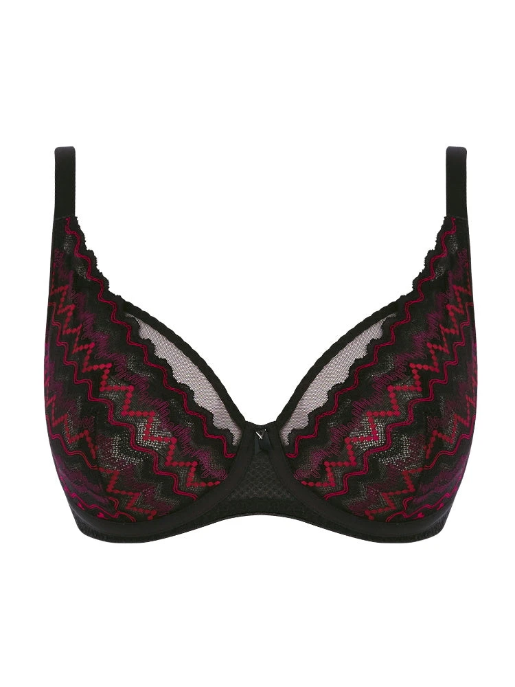 FREYA Festival Vibe High Apex Bra - Black 6 FREYA Festival Vibe High Apex Bra - Black - Image 4